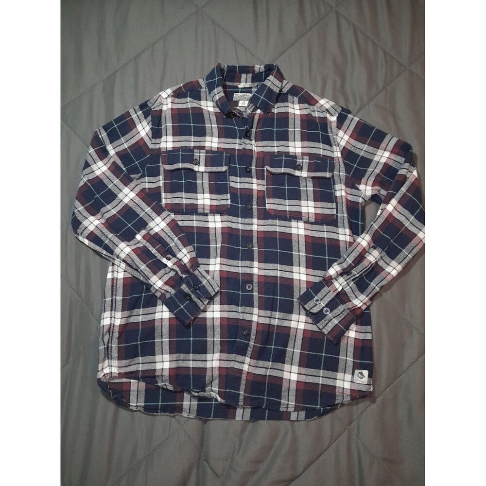 Ocean + Coast Medium Cotton Flannel Button Down Long sleeve